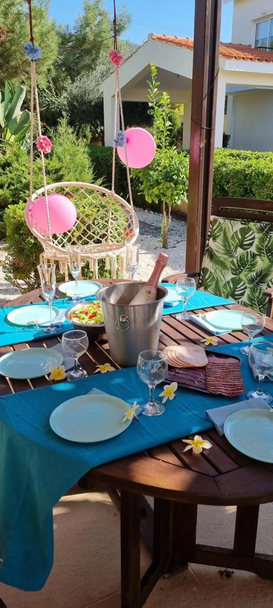 Fab Sea And Mountain View Villa, Walking Distance From The Sandy Beach Yialia Esterno foto
