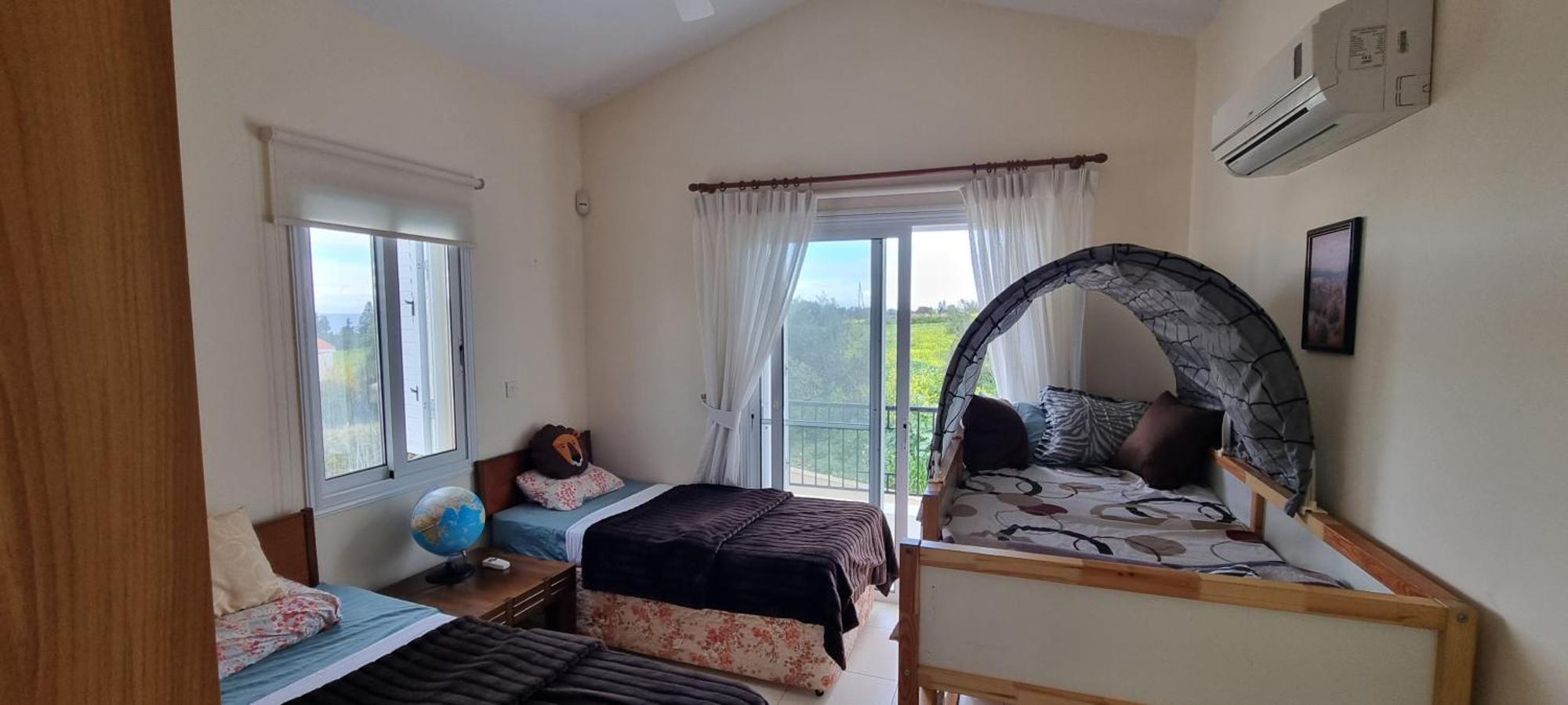 Fab Sea And Mountain View Villa, Walking Distance From The Sandy Beach Yialia Esterno foto